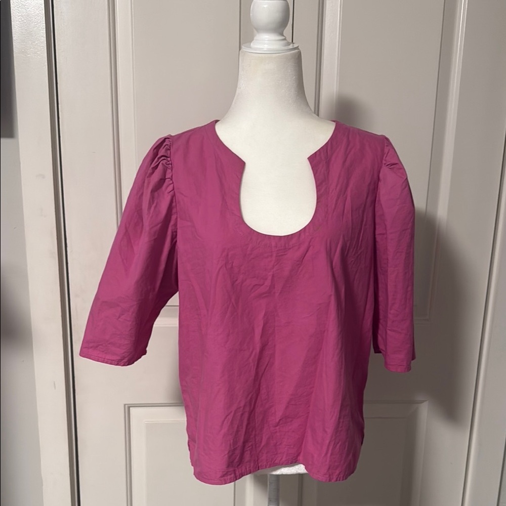 Never a Wallflower Women's Pink Top, size Large
